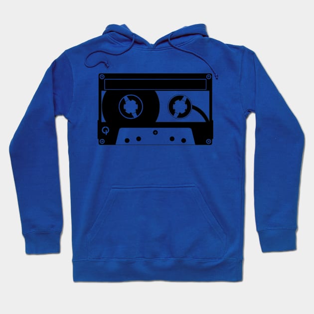 Cassette Tape Hoodie by BitemarkMedia